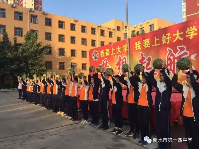 舌尖上的高考—衡水市第十四中学高考"七天乐(一)